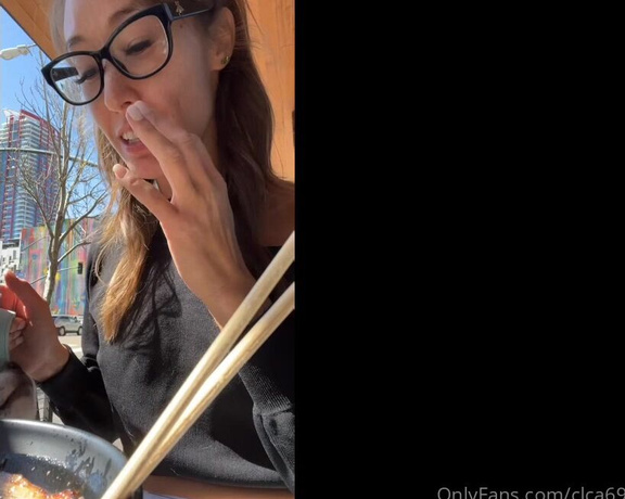 Christy Love aka clca69 - 03-09-2022 OnlyFans Video - Check out my favorite ramen house Beshock in downtown San Diego Food is so delicious and