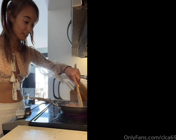 Christy Love aka clca69 - 06-07-2022 OnlyFans Video - Behind the scenes of Christy Love making vegan tacos