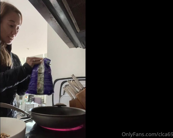 Christy Love aka clca69 - 06-14-2022 OnlyFans Video - Behind the scenes of Christy Love cooking