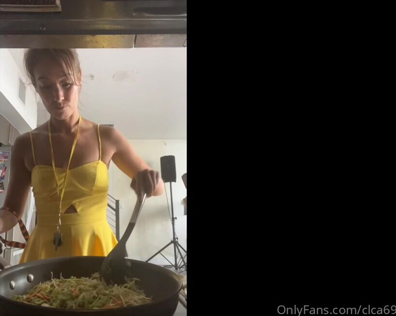 Christy Love aka clca69 - 08-16-2022 OnlyFans Video - Cooking vegan food