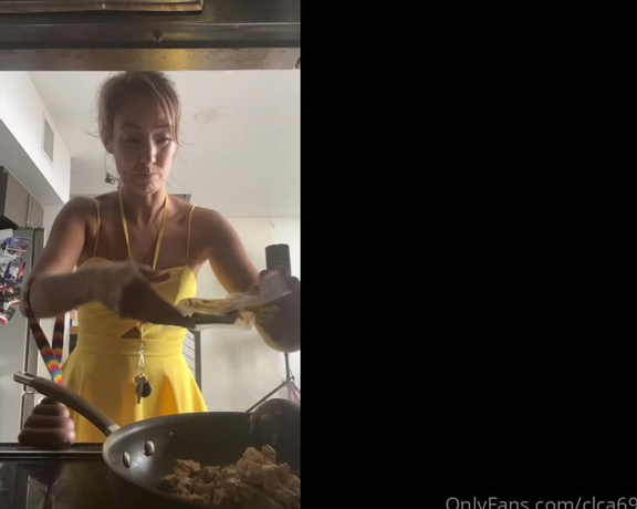 Christy Love aka clca69 - 08-16-2022 OnlyFans Video - Cooking vegan food