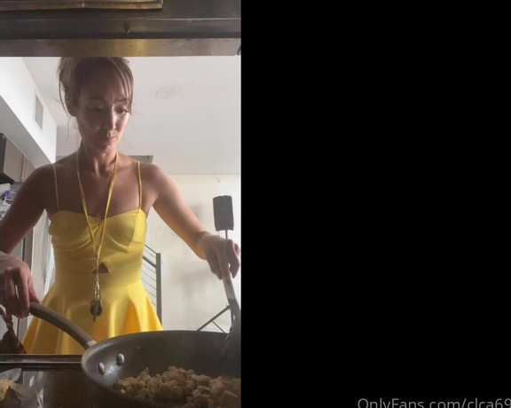 Christy Love aka clca69 - 08-16-2022 OnlyFans Video - Cooking vegan food