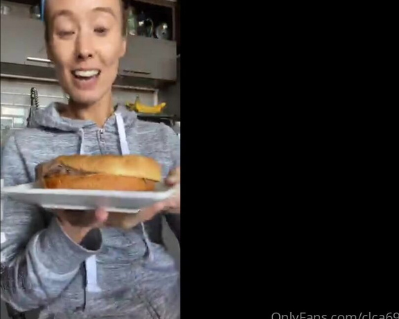 Christy Love aka clca69 - 04-24-2020 OnlyFans Video - Check out Christy eating her first Arbys sandwich