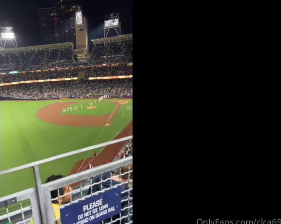 Christy Love aka clca69 - 07-13-2022 OnlyFans Video - At the padres game vs the giants