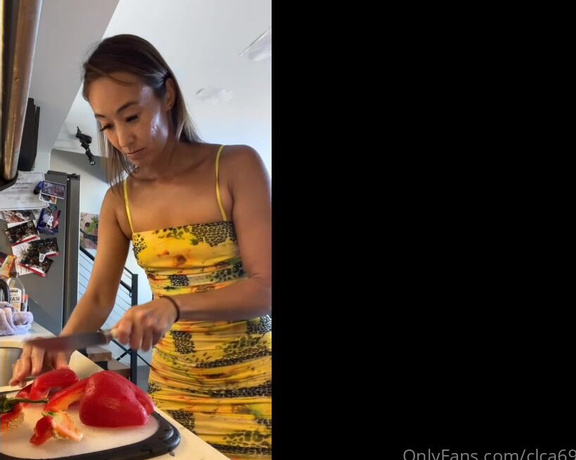 Christy Love aka clca69 - 08-30-2022 OnlyFans Video - Cooking with Christy Love