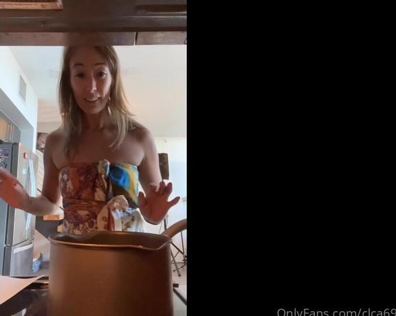 Christy Love aka clca69 - 09-20-2022 OnlyFans Video - Cooking with Christy_6qln