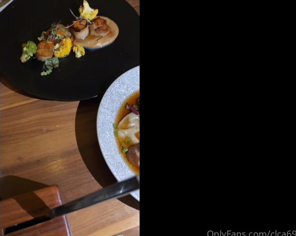 Christy Love aka clca69 - 10-13-2022 OnlyFans Video - What an amazing restaurant that you must visit The ambiance amazing The food amazing The presentation