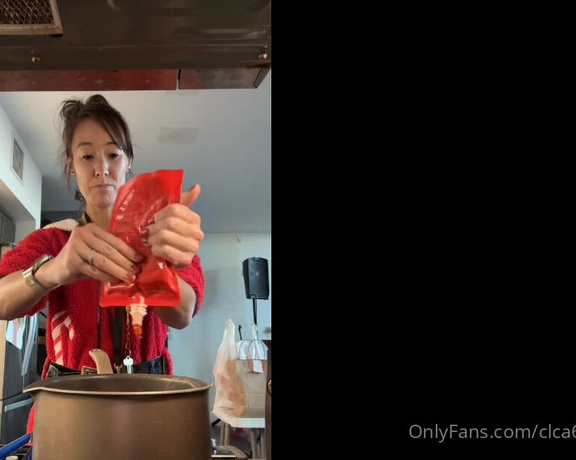 Christy Love aka clca69 - 01-31-2023 OnlyFans Video - Cooking with Christy Love_yefk