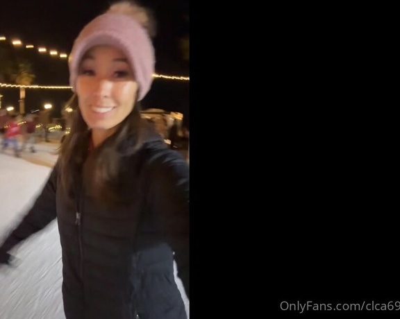 Christy Love aka clca69 - 12-18-2022 OnlyFans Video - Ice skating at The Del Hotel in Coronado is so fun The ambiance was beautiful, next