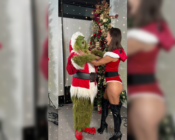 Christy Love aka clca69 - 12-24-2022 OnlyFans Video - Had to have my fun with the grinch before Santa comes back from the long month