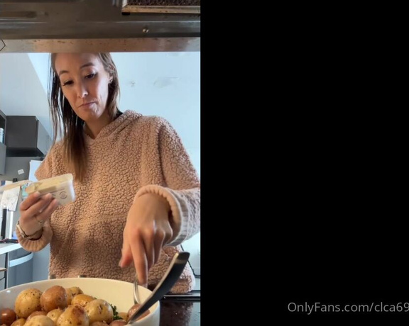 Christy Love aka clca69 - 07-27-2023 OnlyFans Video - Cooking time with Christy