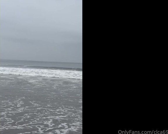 Christy Love aka clca69 - 05-14-2023 OnlyFans Video - Dog beach with tofu and saw dolphins in the ocean