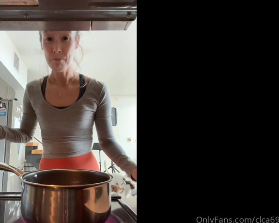 Christy Love aka clca69 - 05-25-2023 OnlyFans Video - Cooking with Christy vegan Spaghetti