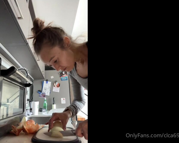 Christy Love aka clca69 - 05-25-2023 OnlyFans Video - Cooking with Christy vegan Spaghetti