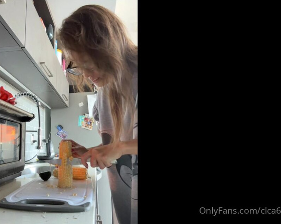 Christy Love aka clca69 - 09-19-2023 OnlyFans Video - Cooking with Christy Vegan pizza