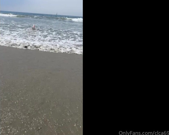 Christy Love aka clca69 - 08-06-2023 OnlyFans Video - live snails all over the beach sand