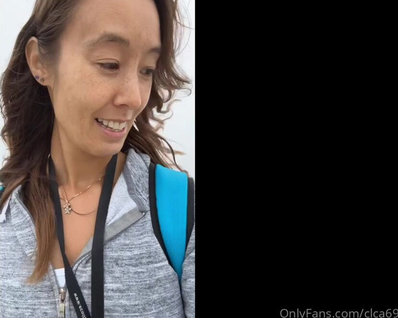 Christy Love aka clca69 - 10-15-2023 OnlyFans Video - Beach day with tofu