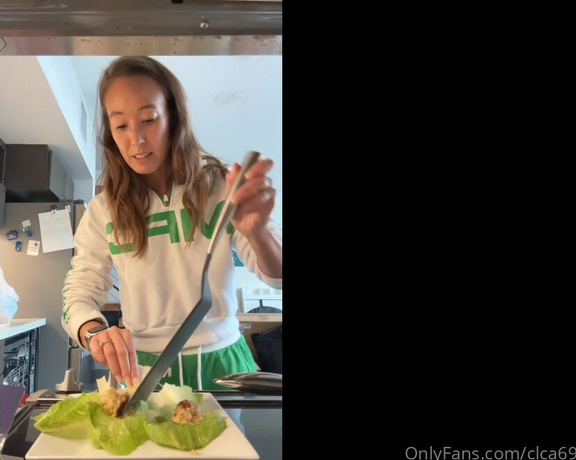 Christy Love aka clca69 - 11-23-2023 OnlyFans Video - Cooking with Christy vegan crab cakes