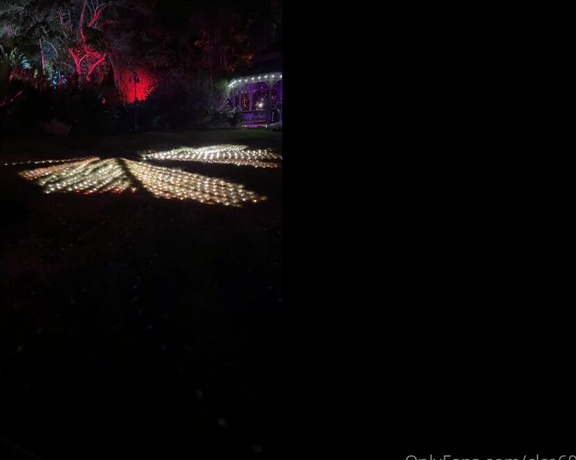 Christy Love aka clca69 - 12-31-2023 OnlyFans Video - Went to the light show at the botanical gardens  It was so beautiful Def a