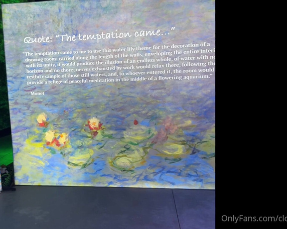 Christy Love aka clca69 - 03-26-2024 OnlyFans Video - Went to the Van Gogh Exhibit at the Del Mar Fair It was absolutely beautiful to