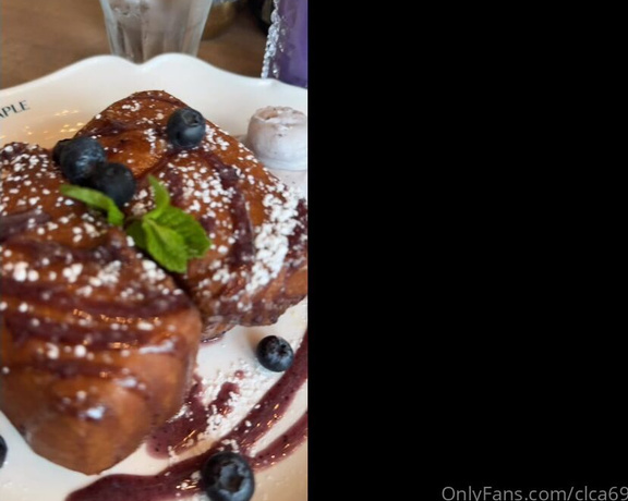 Christy Love aka clca69 - 07-09-2024 OnlyFans Video - Sweet maple in Santa Monica was an amazing breakfast brunch place  A must try