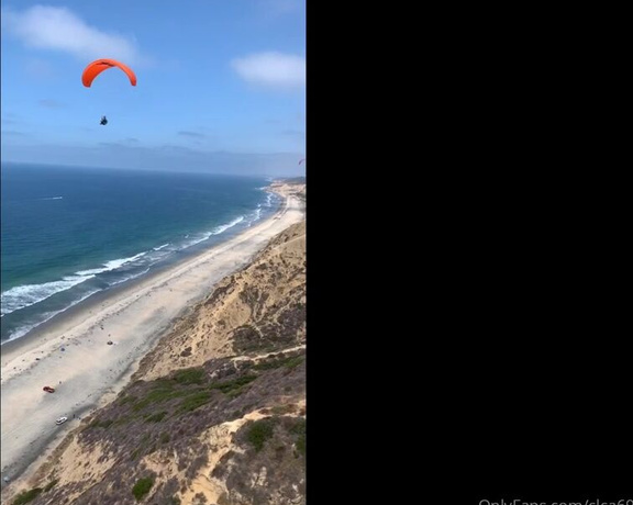 Christy Love aka clca69 - 08-29-2019 OnlyFans Video - Paragliding for the first time So much fun