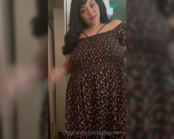 Big Big Cherry  BBW aka bigbigcherry - 03-14-2022 OnlyFans Video - Going out looking innocent, but they dont know whats under