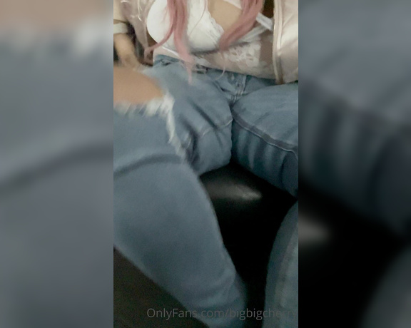 Big Big Cherry  BBW aka bigbigcherry - 03-24-2022 OnlyFans Video - When he tells you to use your butt plug when youre on your way to see