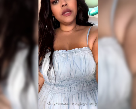 Big Big Cherry  BBW aka bigbigcherry - 08-19-2022 OnlyFans Video - Ready to go out on a date