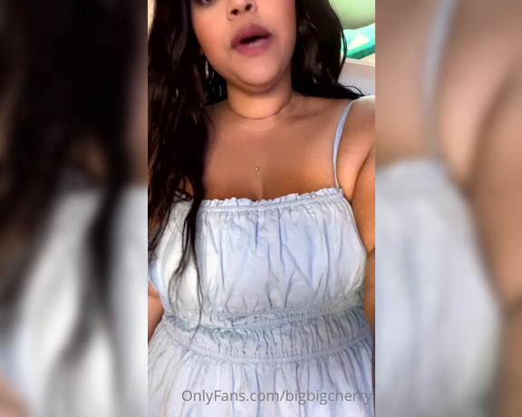 Big Big Cherry  BBW aka bigbigcherry - 08-19-2022 OnlyFans Video - Ready to go out on a date