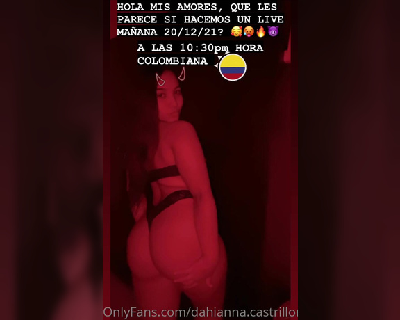 Dahianna Castrillon aka dahianna.castrillon - 12-19-2021 OnlyFans Video - Leaked dahianna.castrillon 92459