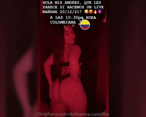 Dahianna Castrillon aka dahianna.castrillon - 12-19-2021 OnlyFans Video - Leaked dahianna.castrillon 92459