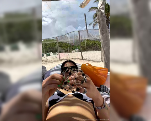 Baddie Lex aka lexythebaddie - 09-25-2021 OnlyFans Video - Im in Tulum still