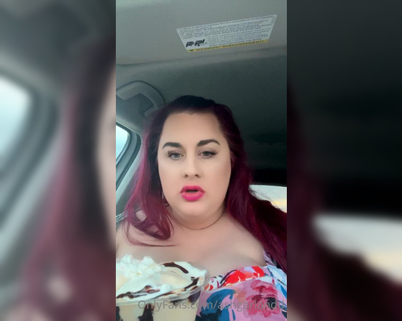 Ashley Garland aka ashgarlandd - 03-23-2022 OnlyFans Video - I love hot fudge sundaes