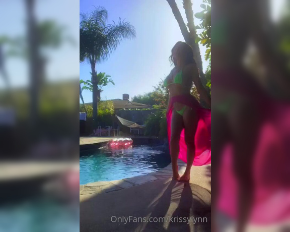 Krissy Lynn aka krissylynn - 11-24-2020 OnlyFans Video - Hey loves Who else misses summer as much as I do  Enjoy this little throwback