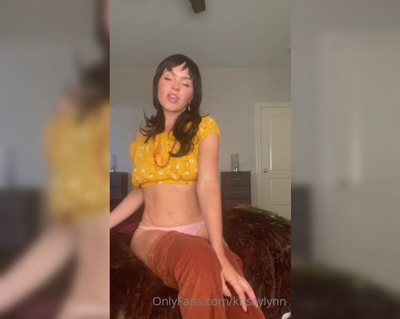 Krissy Lynn aka krissylynn - 10-03-2021 OnlyFans Video - Alittle dance tease You like my outfit  And who loves Coldplay Theyre one of my