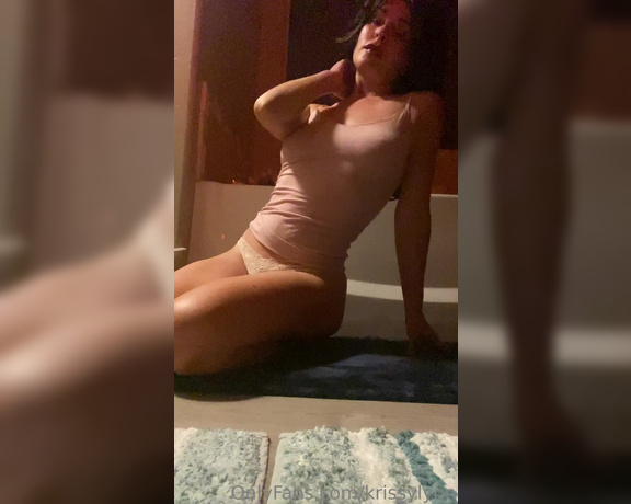 Krissy Lynn aka krissylynn - 10-14-2022 OnlyFans Video - Slow and sensual mood  phonestash_jbvd