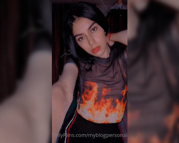 MyBlogPersonal aka myblogpersonal - 10-25-2020 OnlyFans Video - Me pidieron que continuara otros videos con este outfit, me encanta complacerlos