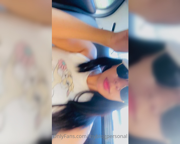 MyBlogPersonal aka myblogpersonal - 08-10-2022 OnlyFans Video - Me grabé en un viaje de UBER_d9lk