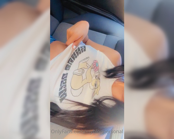 MyBlogPersonal aka myblogpersonal - 08-10-2022 OnlyFans Video - Me grabé en un viaje de UBER_d9lk