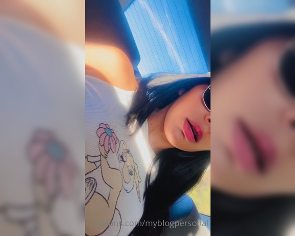 MyBlogPersonal aka myblogpersonal - 08-10-2022 OnlyFans Video - Me grabé en un viaje de UBER_d9lk