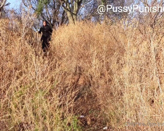 PussyPunisher aka pussypunisherxxx - 09-01-2022 OnlyFans Video - Caught prettykittie masturbating during he hike, I had to bend her over and fuck