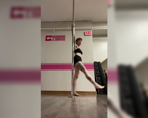 GoAskAlex aka goaskalex - 10-06-2020 OnlyFans Video - Im slowly getting better  my pole dance classes have been really fun This is