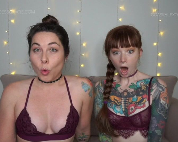 GoAskAlex aka goaskalex - 12-28-2020 OnlyFans Video - Step Sisters make you eat your cum  10  Co_starring my brunette babe graciehaze