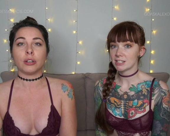 GoAskAlex aka goaskalex - 12-28-2020 OnlyFans Video - Step Sisters make you eat your cum  10  Co_starring my brunette babe graciehaze