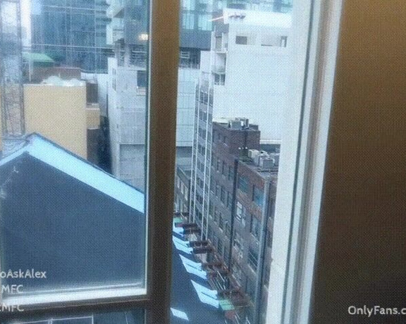 GoAskAlex aka goaskalex - 01-10-2021 OnlyFans Video - Room with a View 10 I masturbate in front of a HUGE open window and get