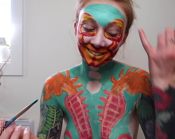 GoAskAlex aka goaskalex - 01-26-2022 OnlyFans Video - Heres one more for those who said they loved the body painting videos I did an