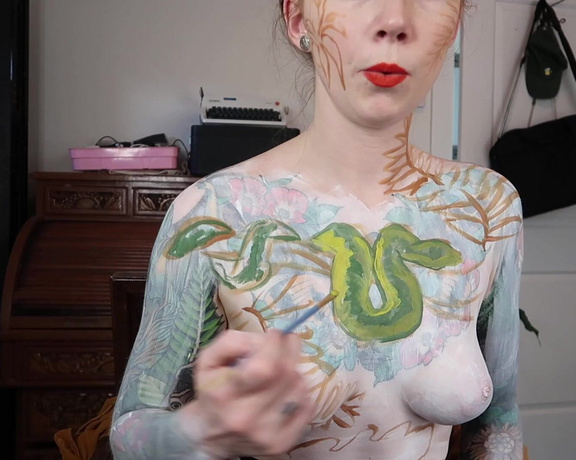 GoAskAlex aka goaskalex - 01-16-2022 OnlyFans Video - rainforest body_paint time_lapse From my now retired face paint friday streams Tip 5 if you were