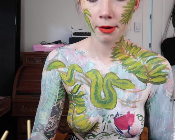 GoAskAlex aka goaskalex - 01-16-2022 OnlyFans Video - rainforest body_paint time_lapse From my now retired face paint friday streams Tip 5 if you were