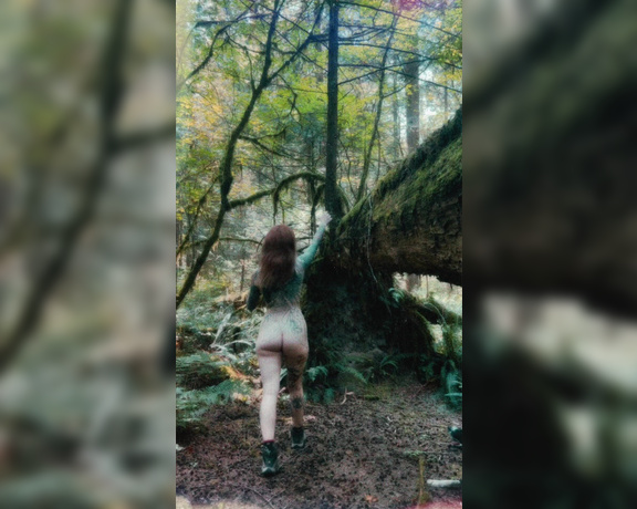 GoAskAlex aka goaskalex - 08-29-2022 OnlyFans Video - POV _ Im taking nudes in the forest and I have no idea youre there